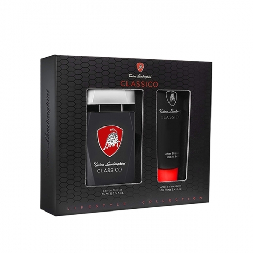 【GISH Beauty】Lamborghini 藍寶堅尼 經典能量男性淡香水75ml禮盒