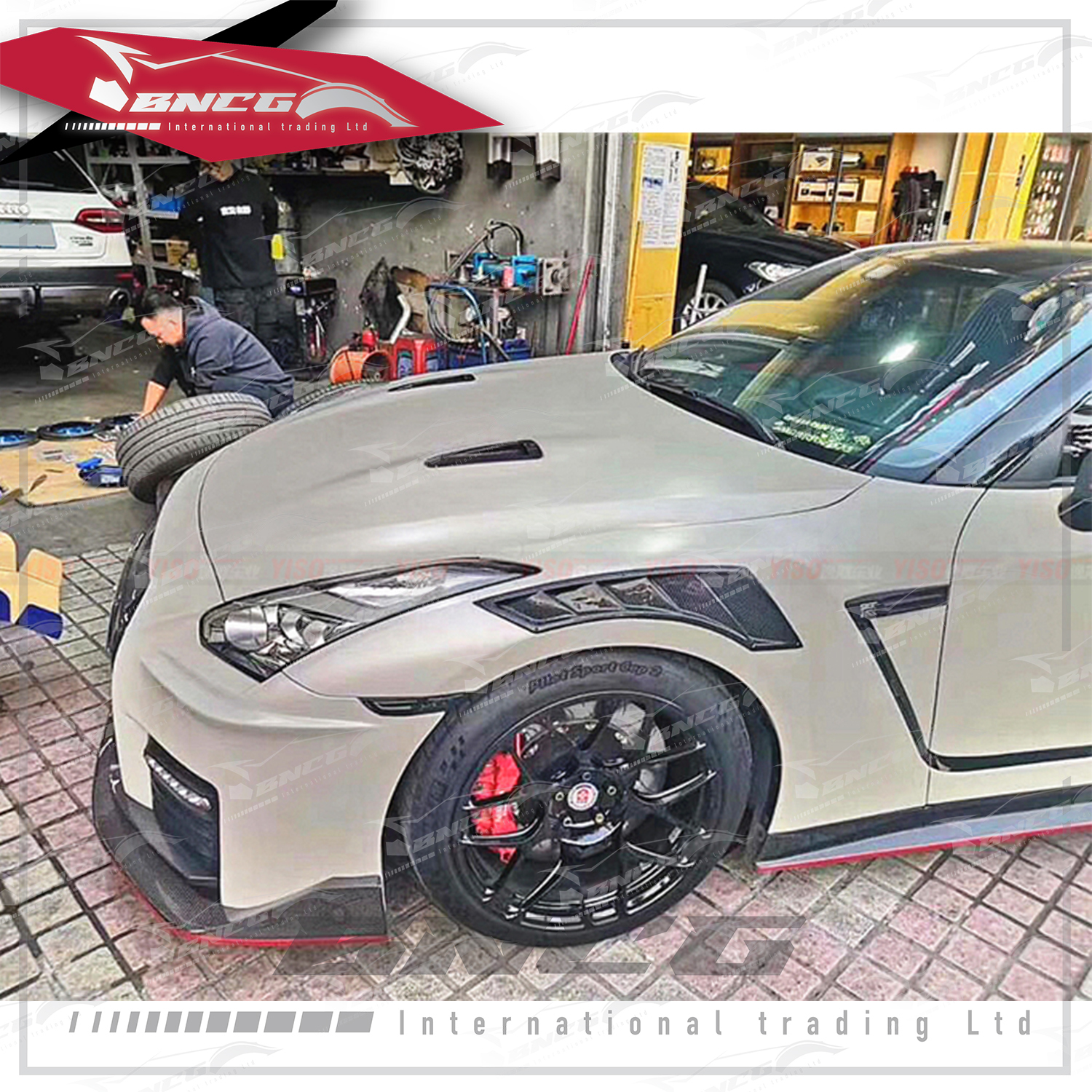 日產 Nissan 東瀛戰神 GTR R35 改裝 卡夢 碳纖維 外觀件 空力套件 NISMO款 葉子板 風口