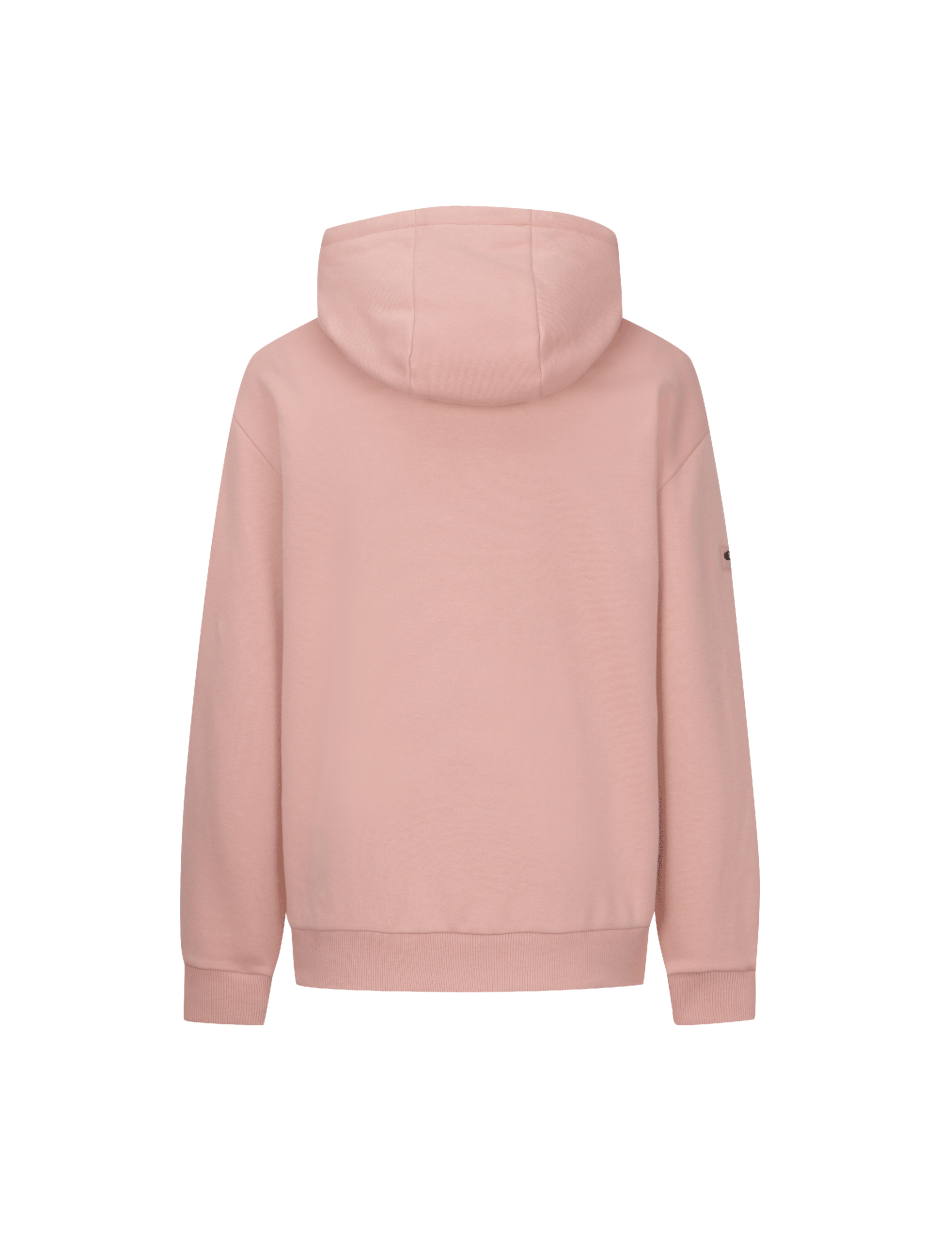 Discovery Denver 拉絨華夫格 小LOGO 帽T 長袖 粉色 男