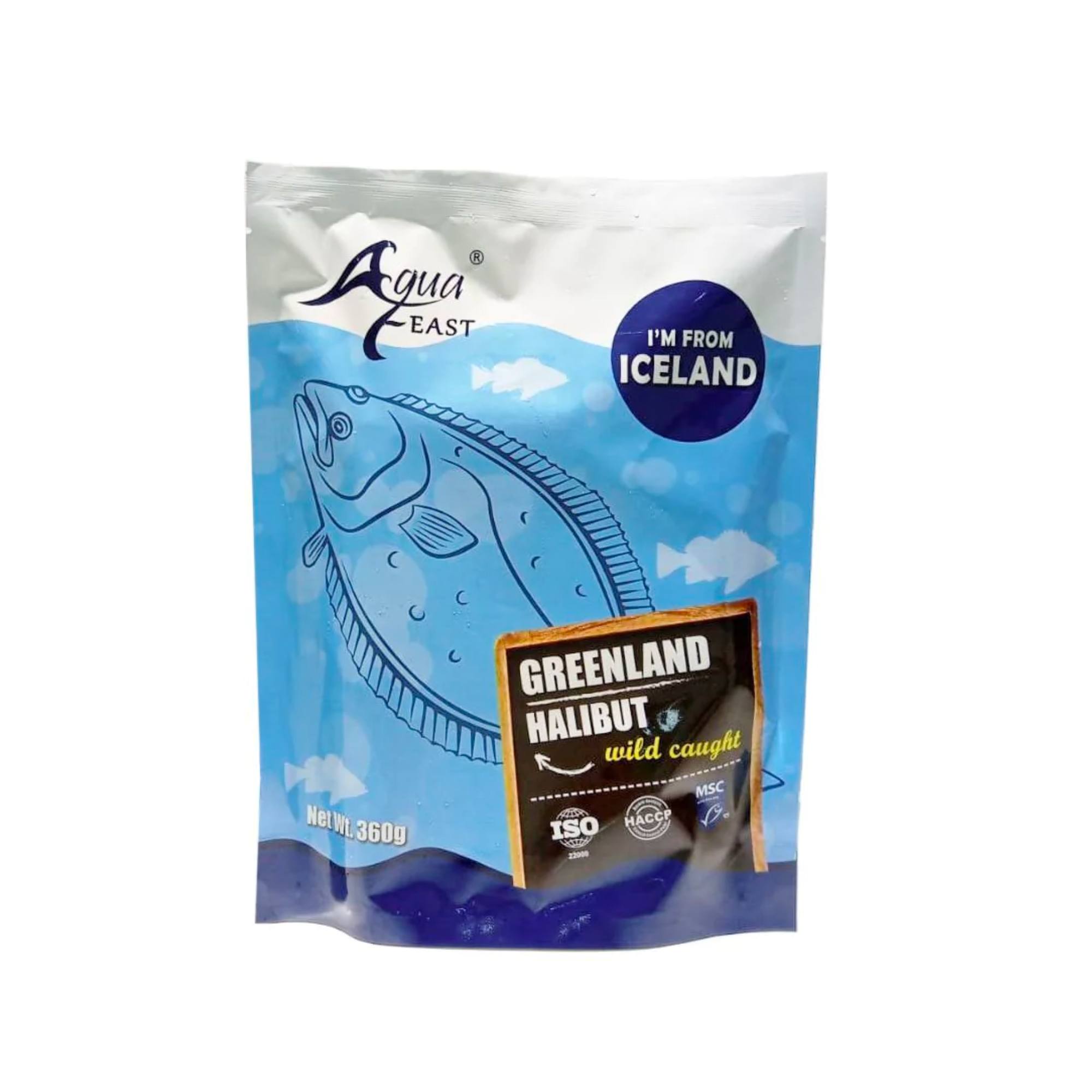 Aqua Feast 冰島野生有皮比目魚扒 3片裝 (360g) (MA213)