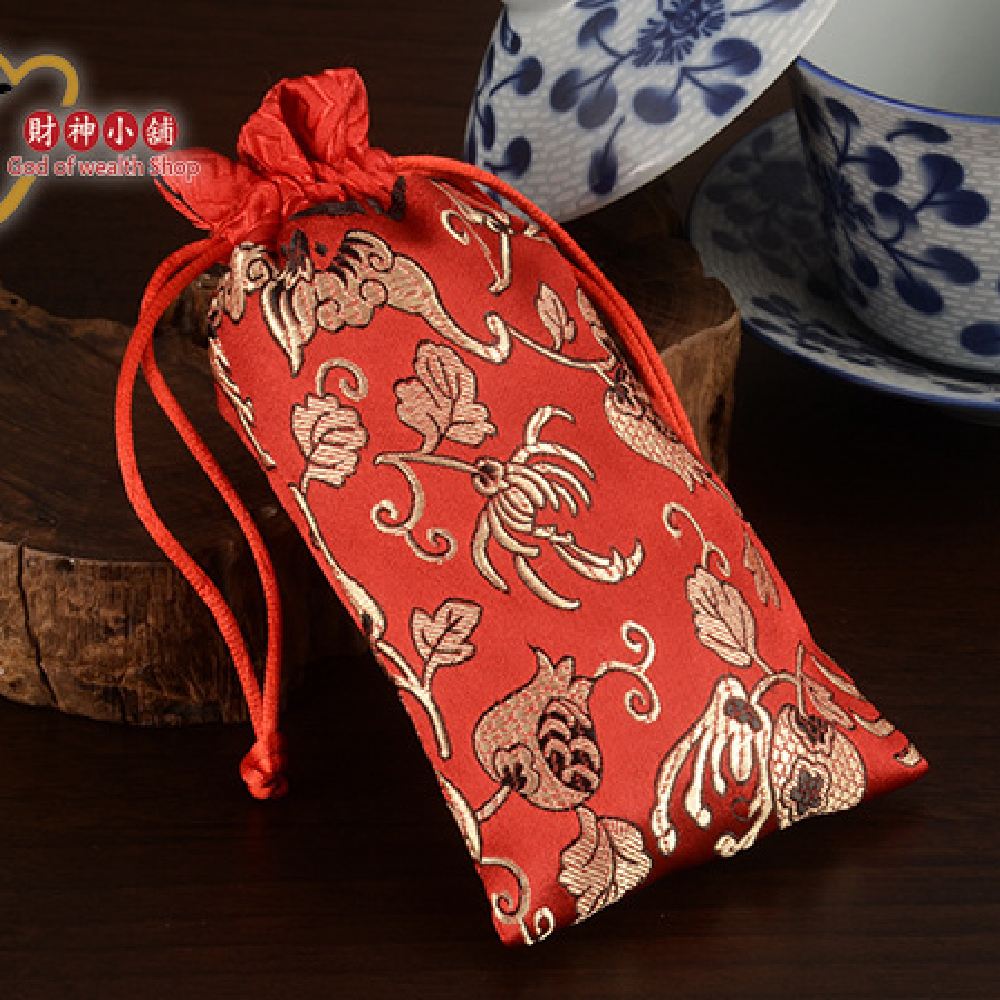 【財神小舖】生肖蛇-祈福福袋(紅)(含開光)