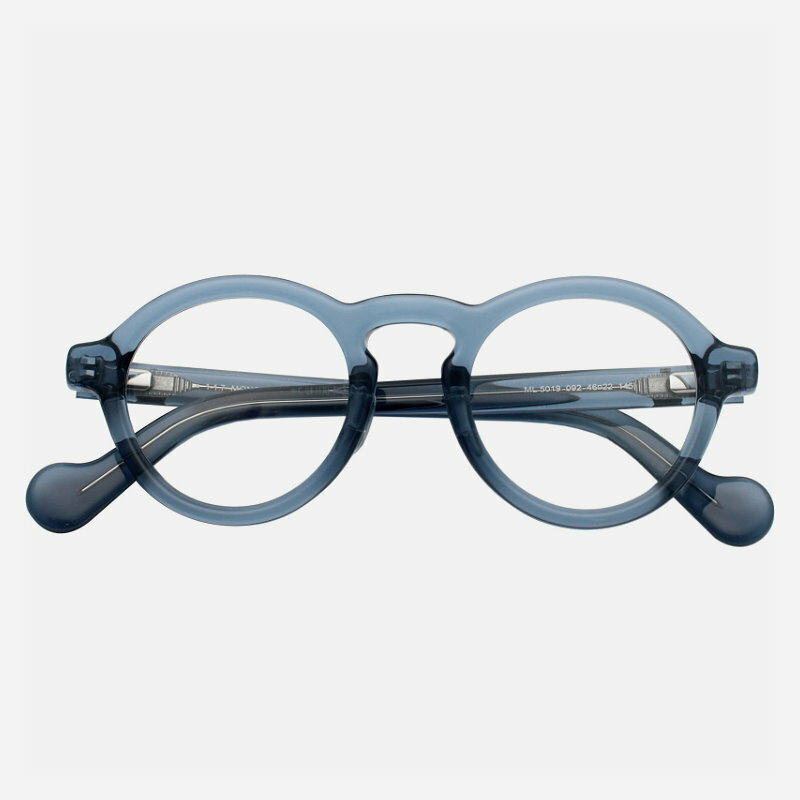 MONCLER ラウントフレムメカネ ML5019 092 Moncler eyeglasses ML5019 UNISEX 46/22/145 092 BLUE
