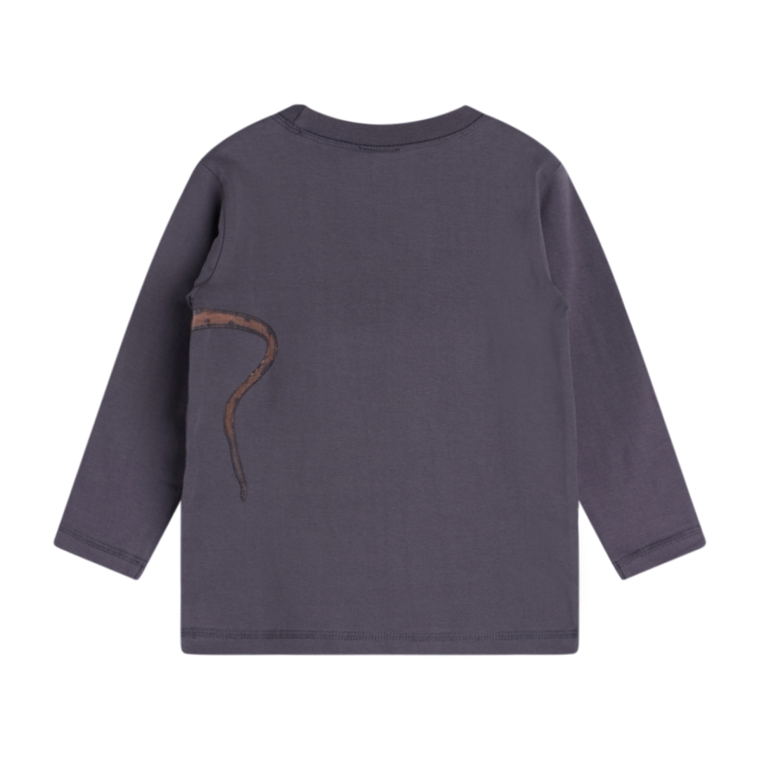 〖 Hust & Claire 〗碳灰長頸恐龍上衣