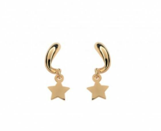 10K/星星少女耳環
