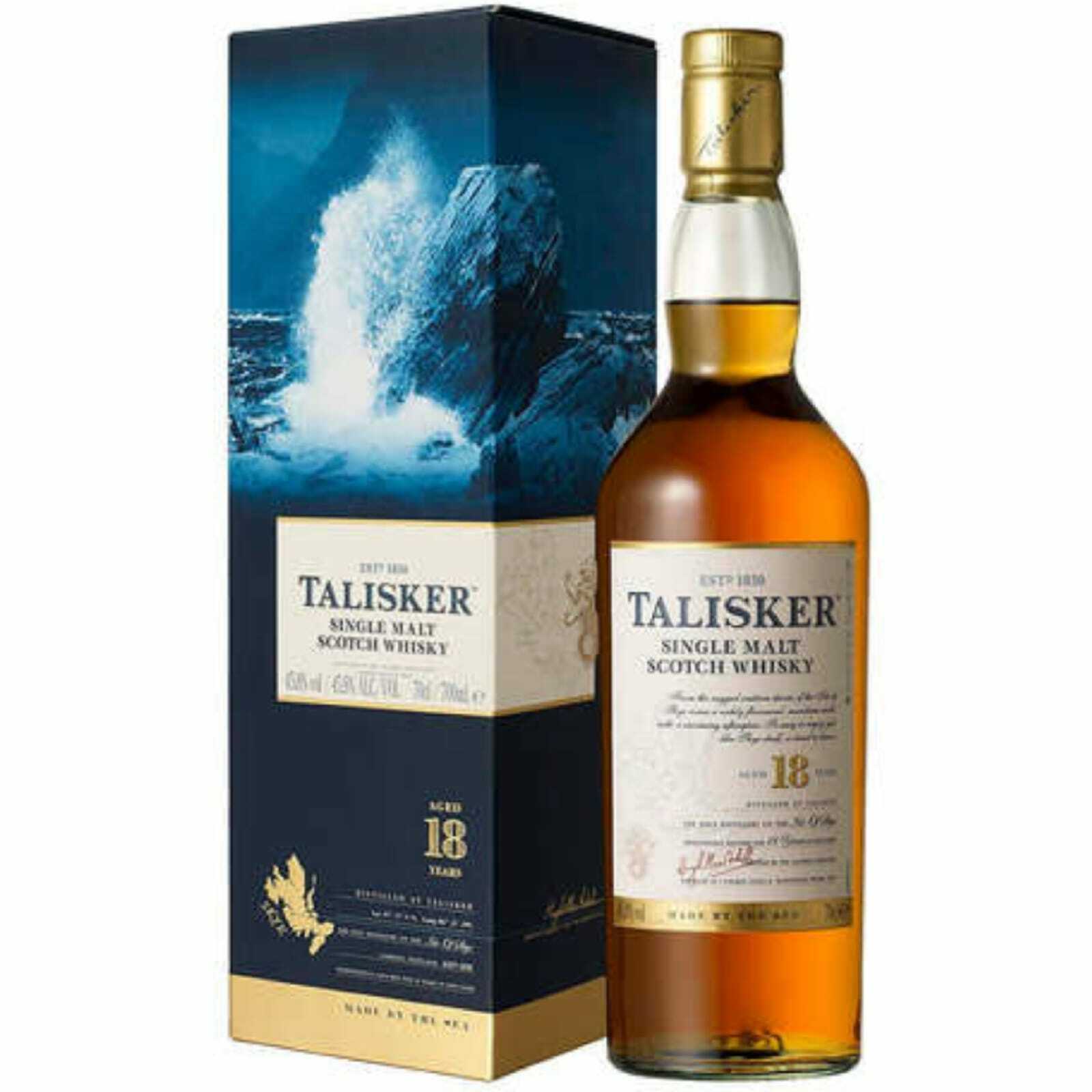 Talisker 18 Years Old Whiskey