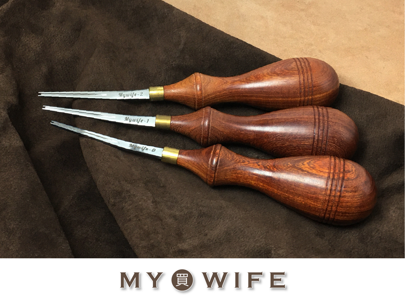 【Mywife】皮革倒角器/皮革削邊器_3規格