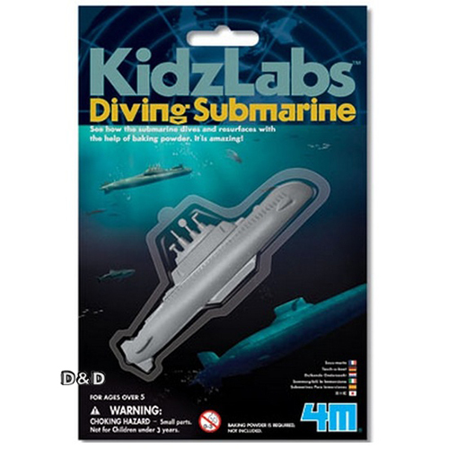 《4M科學探索》Diving Submarine 潛水艇
