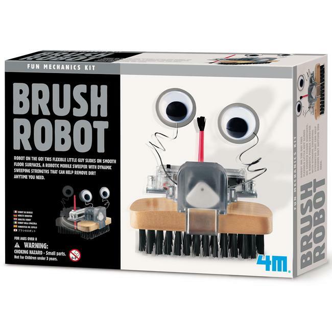 《4M科學探索》Brush Robot 毛刷怪機器人