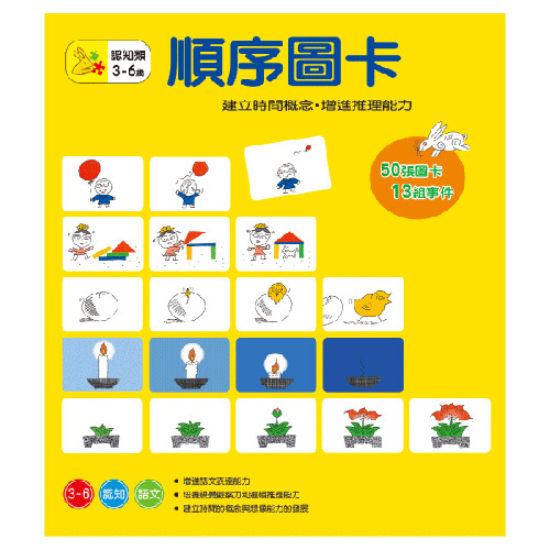 【 信誼出版 】順序圖卡