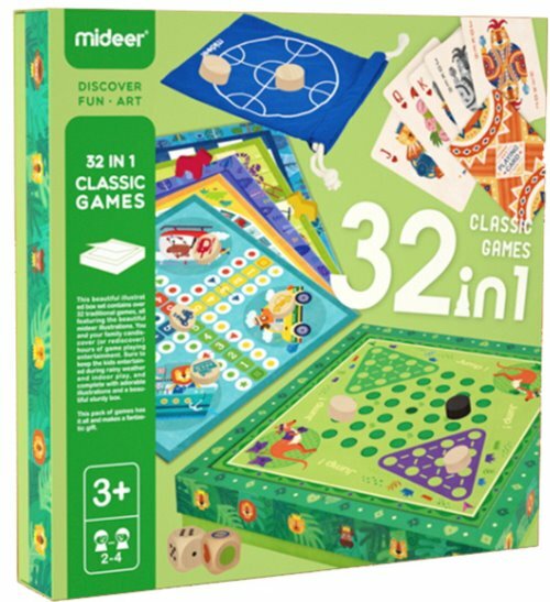 《 MiDeer 》32合一經典桌遊組