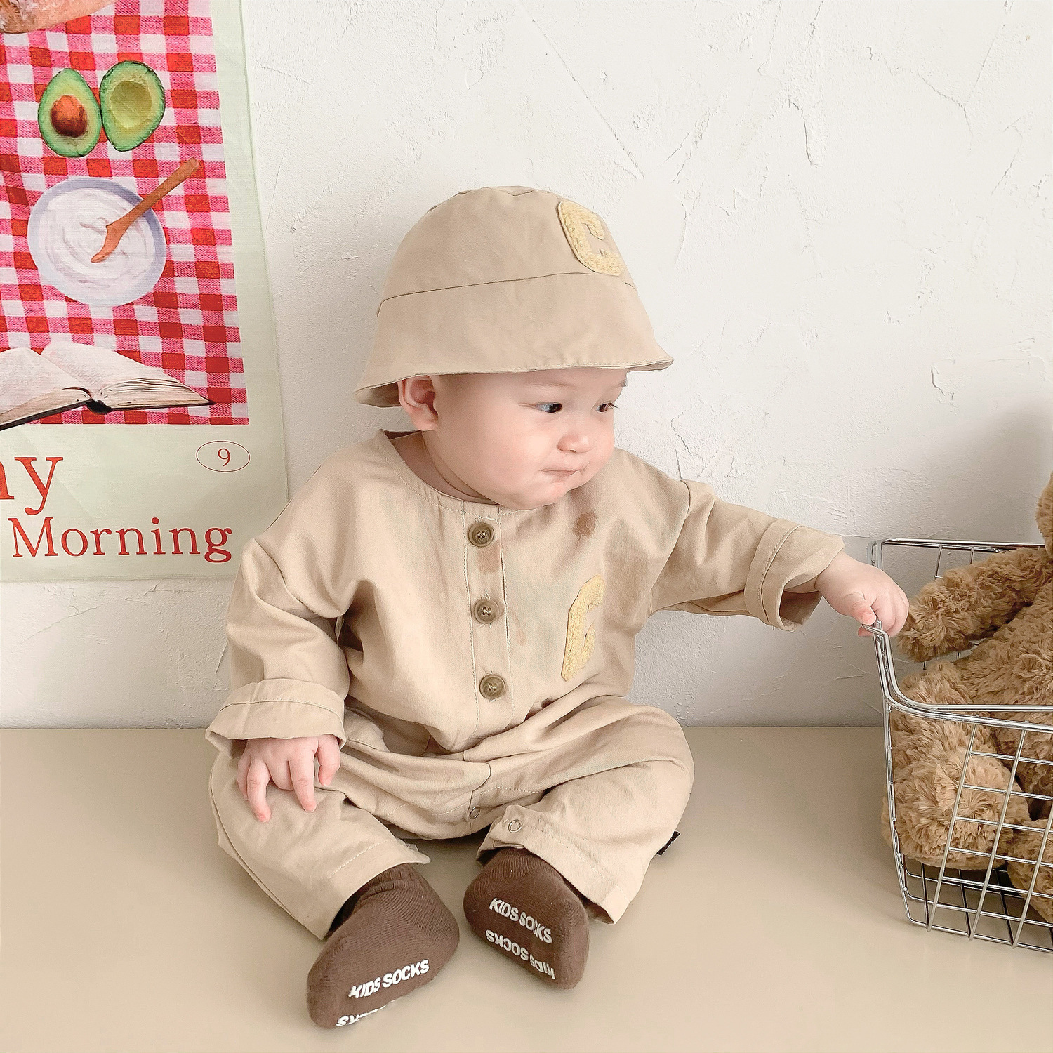 小小嫩嬰出任務連身衣