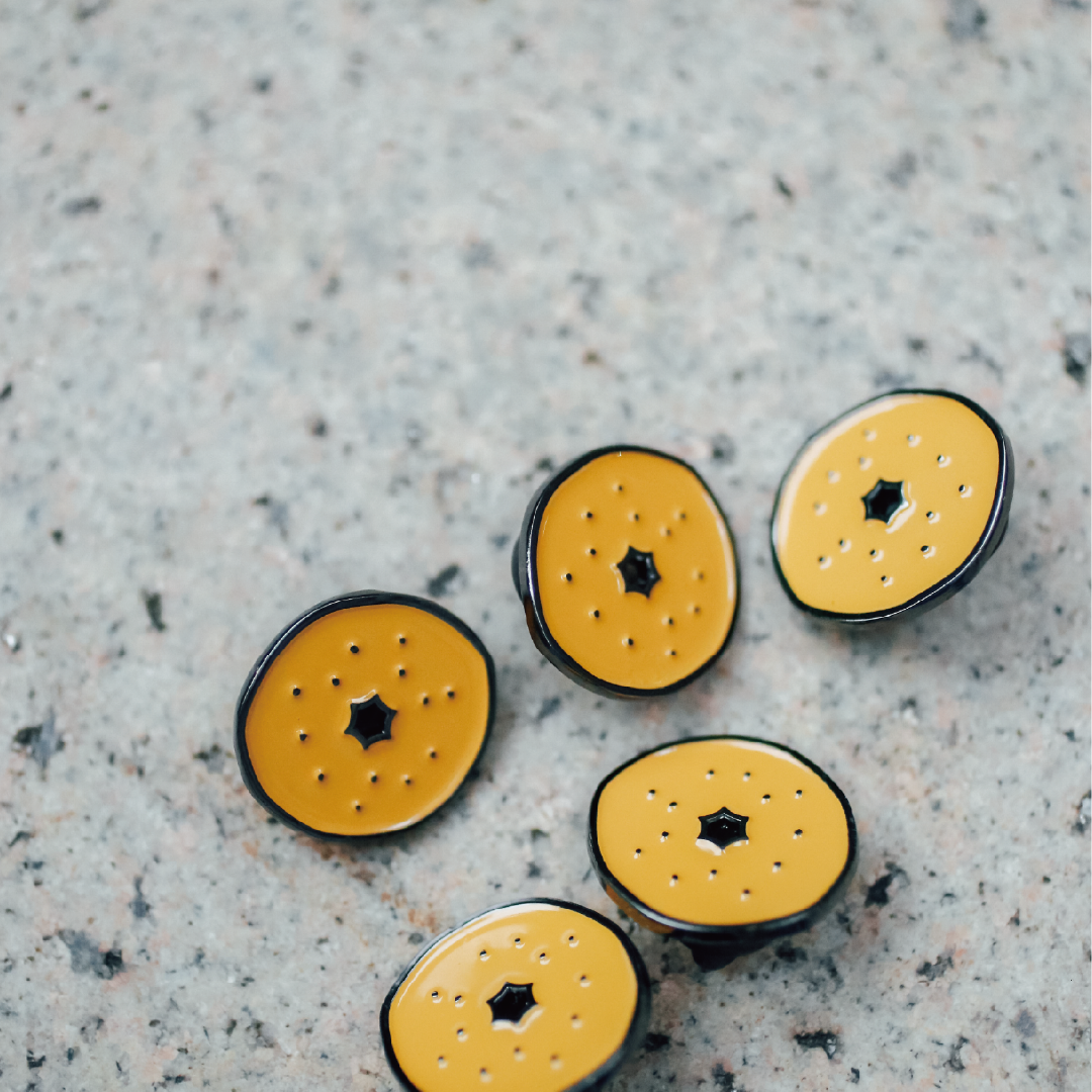 【貝克小姐 Miss Bac.】圓滾滾的貝果Pin