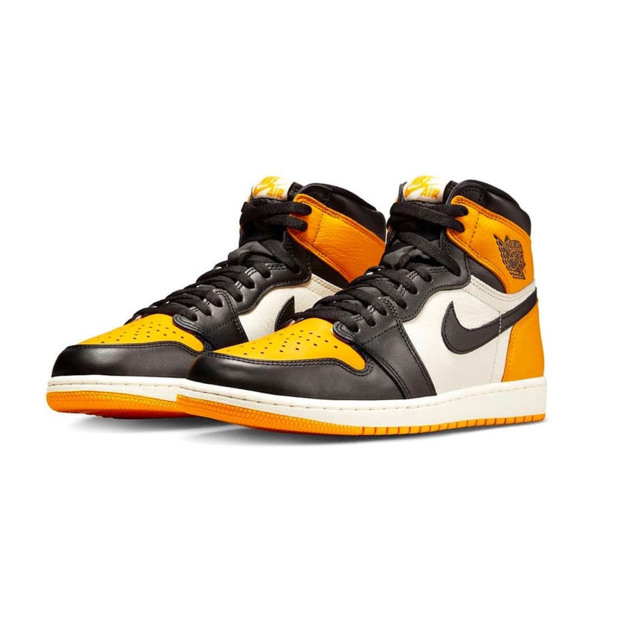 NIKE AIR JORDAN 1 RETRO HIGH OG YELLOW TOE"TAXI" 黑黃計程車 555088-711