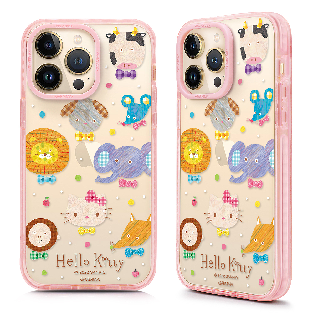 GARMMA Hello Kitty iPhone 14系列 經典款保護殼 可愛夥伴