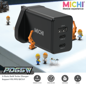 Michi PD65W charger