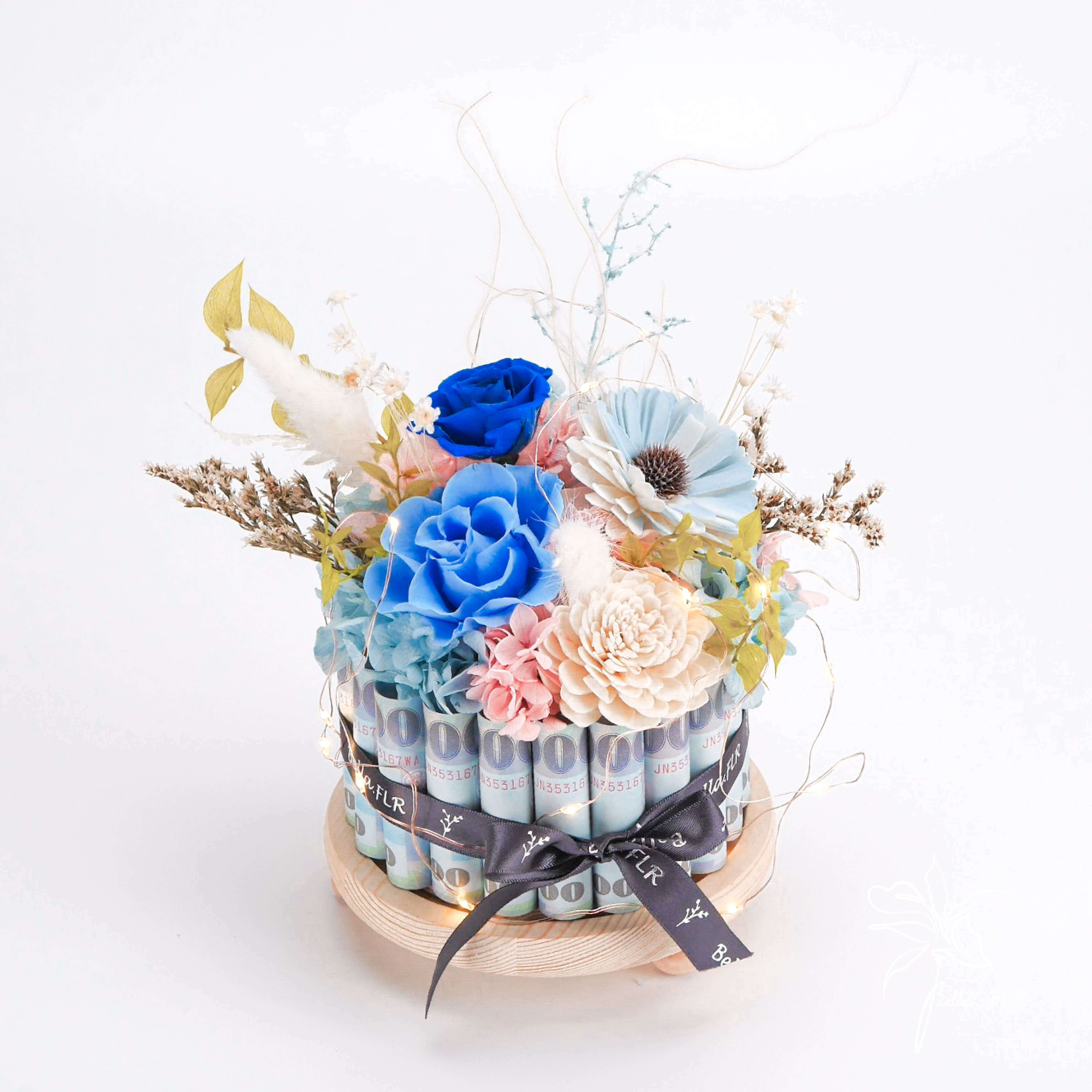 【鈔級浪漫】單層鈔票蛋糕