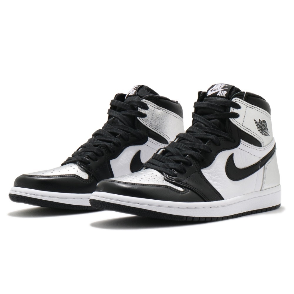 NIKE AIR JORDAN 1 RETRO HIGH OG "SILVER TOE" 黑銀 CD0461-001