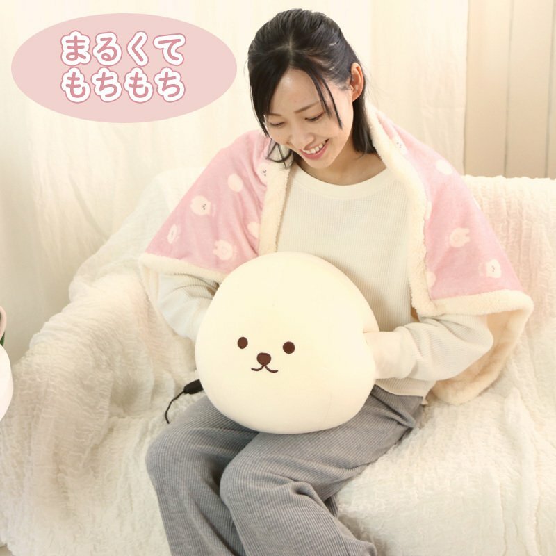 【日本Mother Garden】暖手枕-比熊犬款