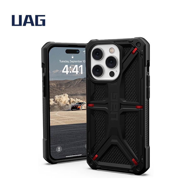 UAG 頂級(特仕)版耐衝擊保護殼-軍用黑 iPhone 14