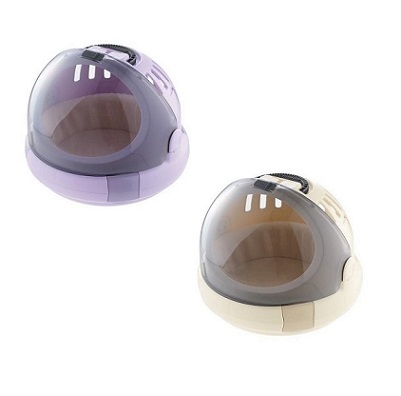 Richell 卡羅 舒適貓窩/提藍S (紫色) / (米色)