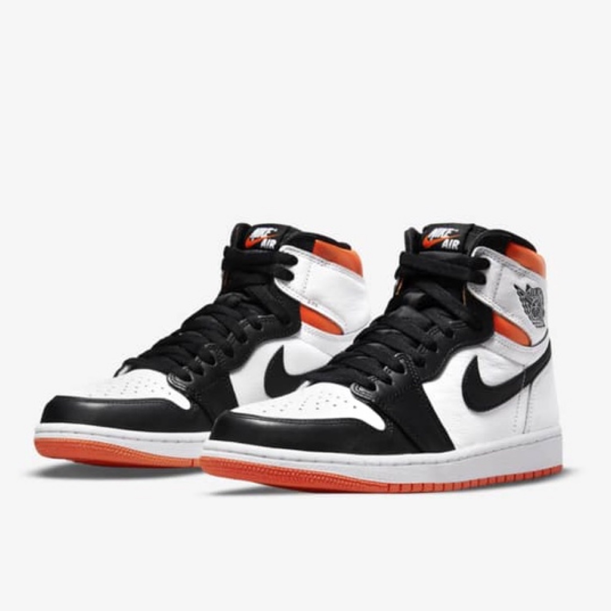 NIKE AIR JORDAN 1 RETRO HIGH OG "ELECTRO ORANGE" 白黑橘 555088-180