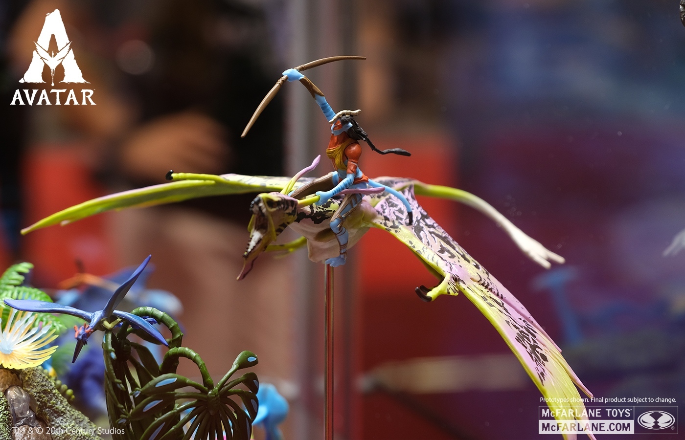 麥法蘭 阿凡達 靈鳥 紫&綠