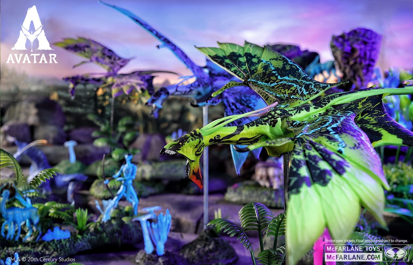 麥法蘭 阿凡達 靈鳥 綠