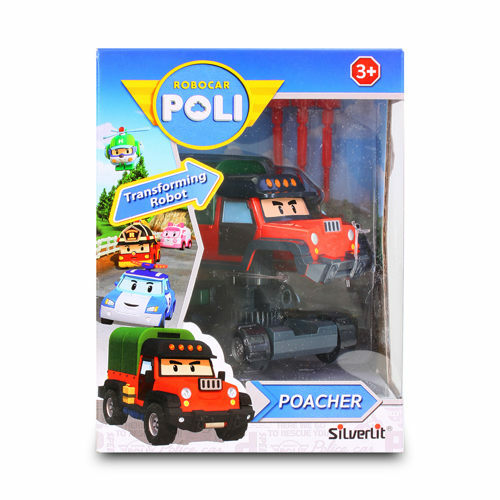 《 POLI 波力 》4 吋變形波契