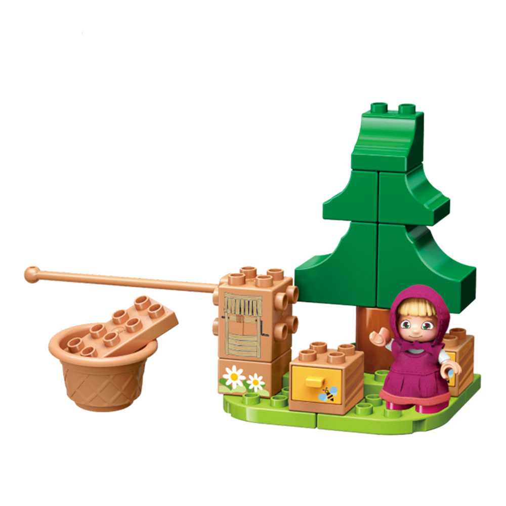 《Qman 》瑪莎與熊-洗衣工坊組-22件組