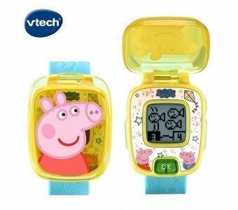 《 Peppa Pig 佩佩豬 》粉紅豬小妹-多功能遊戲學習手錶-藍