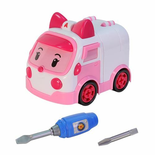 《 POLI 波力 》安寶拼裝車