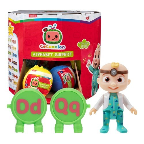 【CoComelon 可可瓜】 字母蟲蟲人偶單入