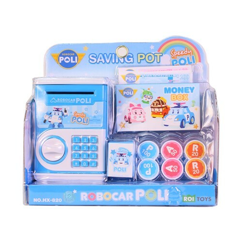 《 POLI 波力 》波力存錢筒遊戲組