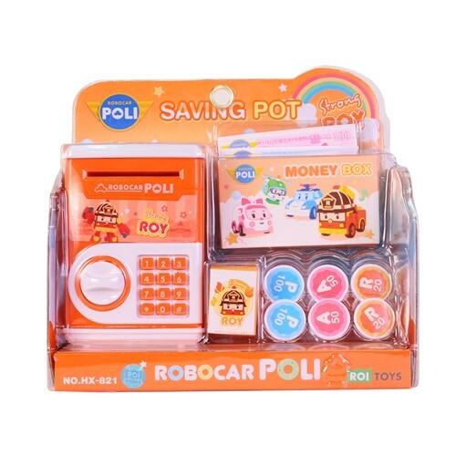 《 POLI 波力 》羅伊存錢筒遊戲組