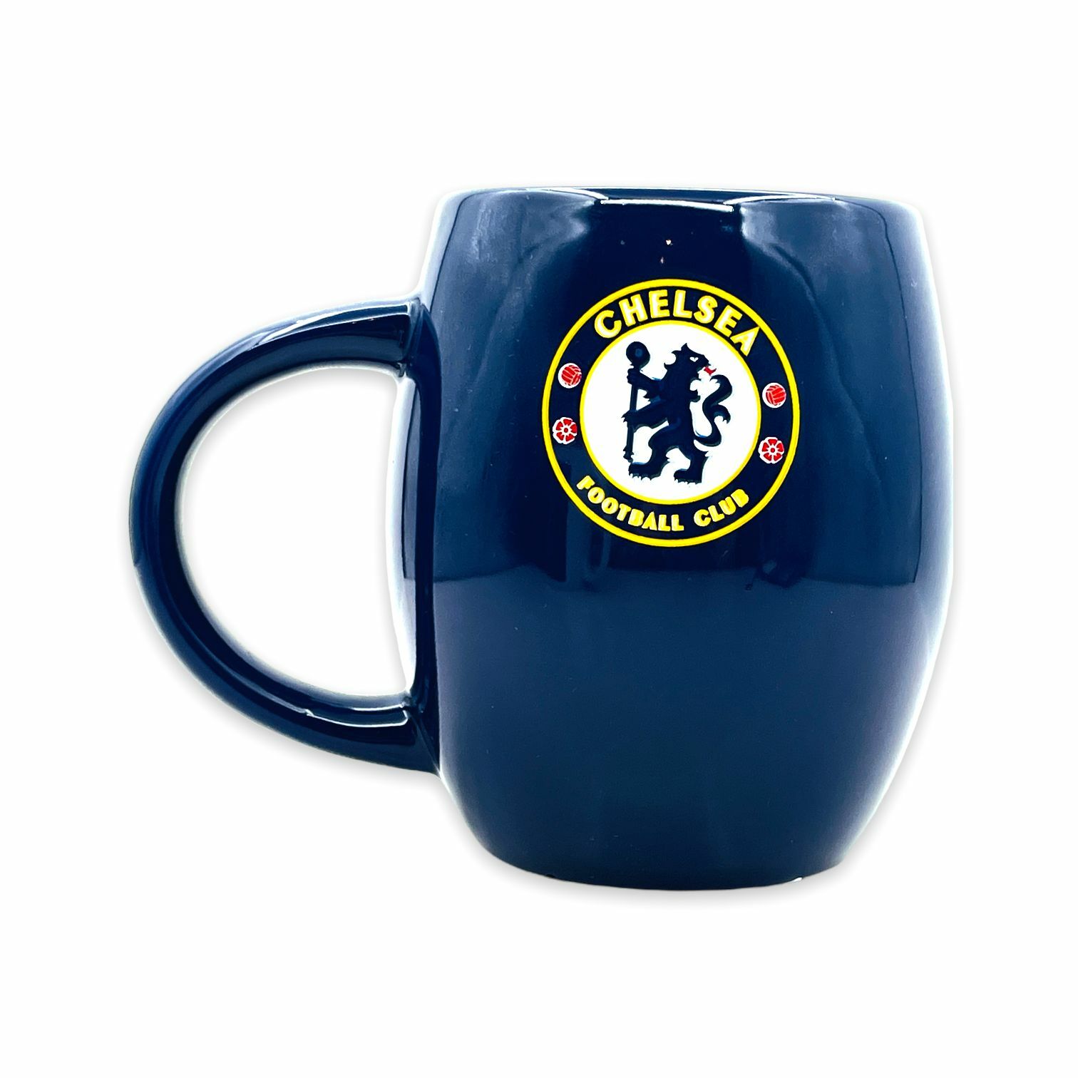 車路士藍色會徽大水杯