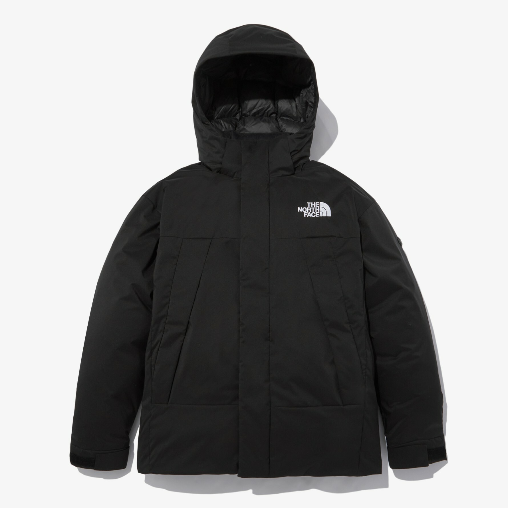 THE NORTH FACE AIR HEAT DOWN 連帽 羽絨外套 夾克 黑 NJ2DN50A