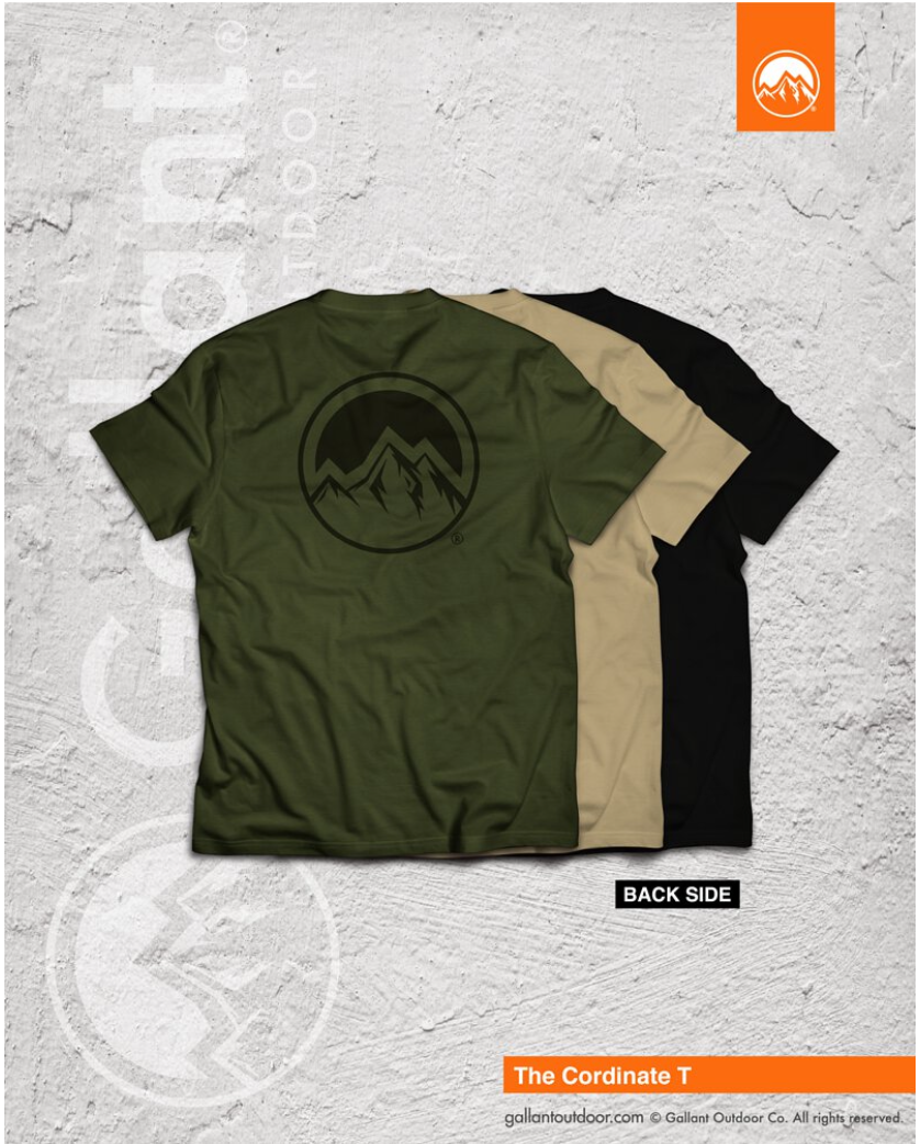 ▲Gallant-Coordinate T   座標短袖T