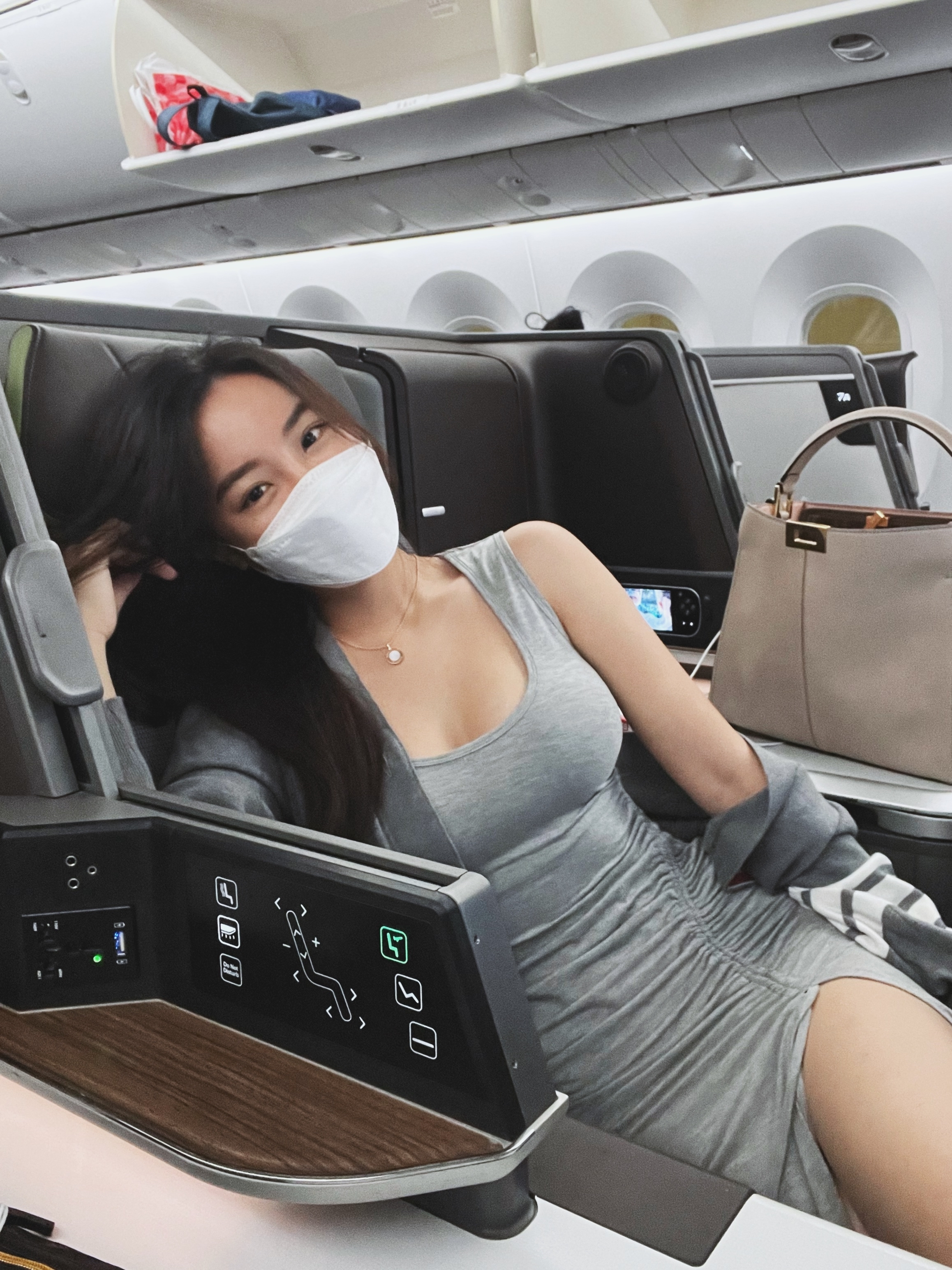 Rangy 修長比例 背心抓皺開衩長洋裝