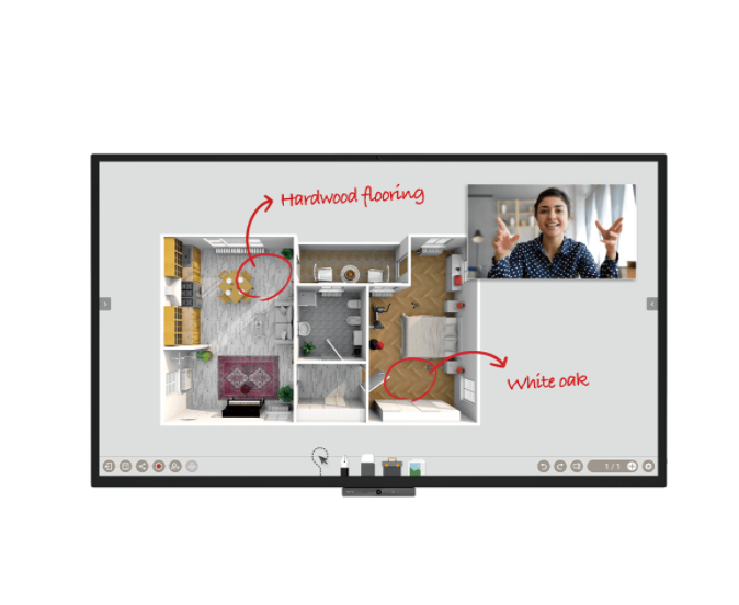 BenQ CP8601K DuoBoard Corporate Interactive Display