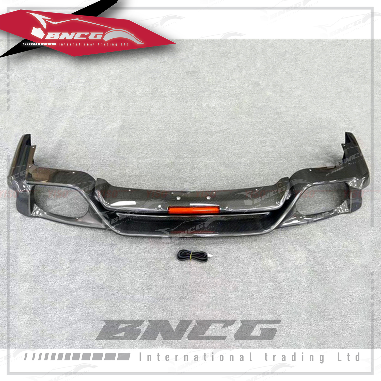 日產 Nissan 東瀛戰神 GTR R35 改裝 卡夢 碳纖維 外觀件 空力套件 TOP SECRET款 後下巴 後導流