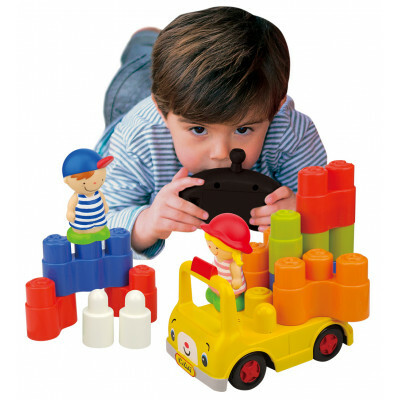 K's Kids遙控積木校巴(Remote Control School Bus)