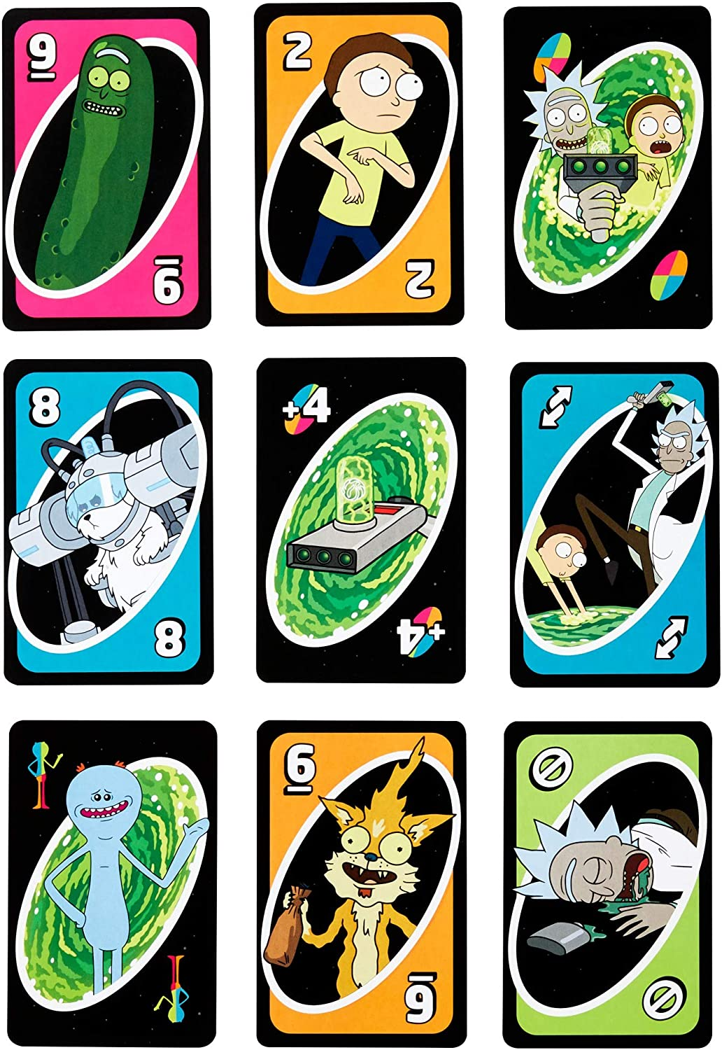 Rick and Morty 瑞克和莫蒂 UNO 紙牌