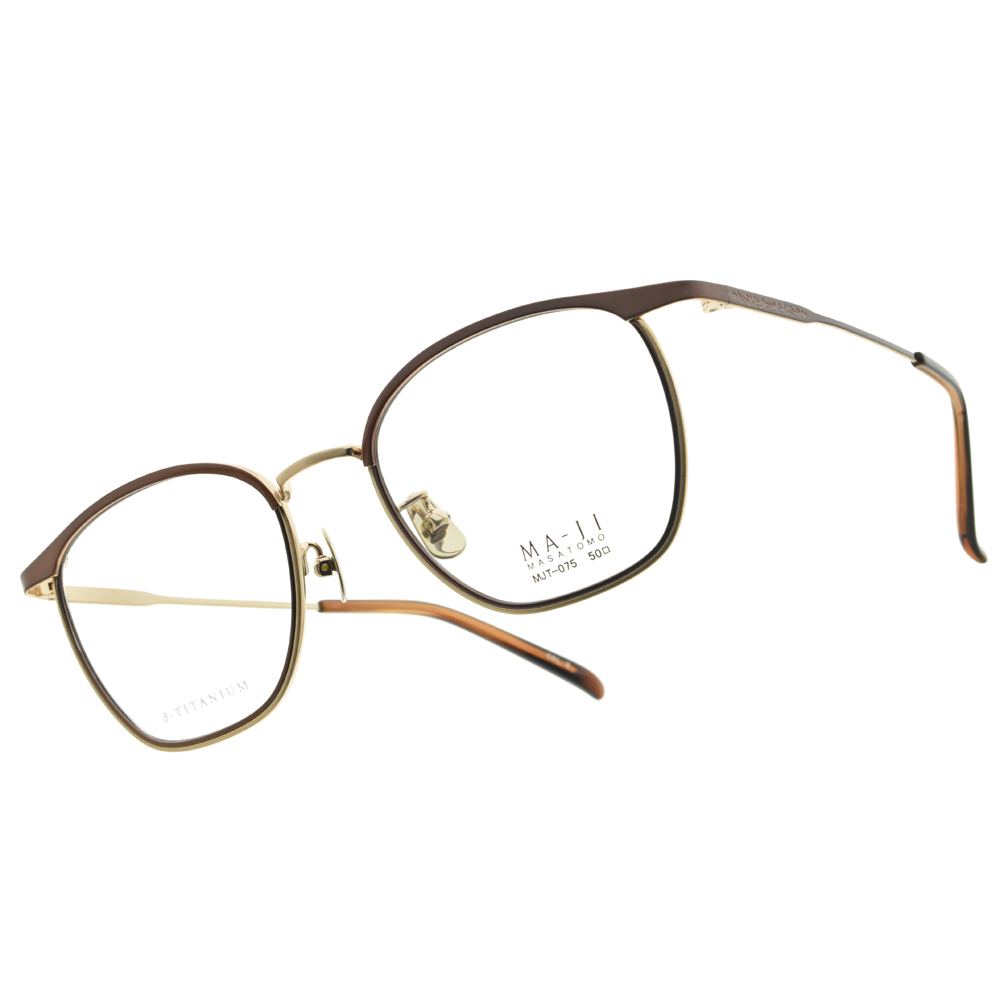 【MA-JI】MJT075 C2 - MASATOMO系列  金屬方框光學眼鏡