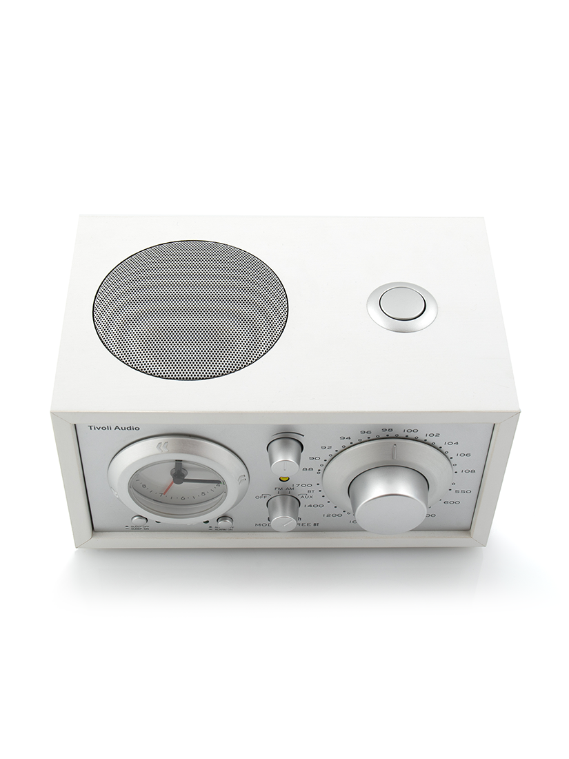 【現貨】美國 Tivoli Audio Model Three BT 藍牙鬧鐘收音機【時尚白】