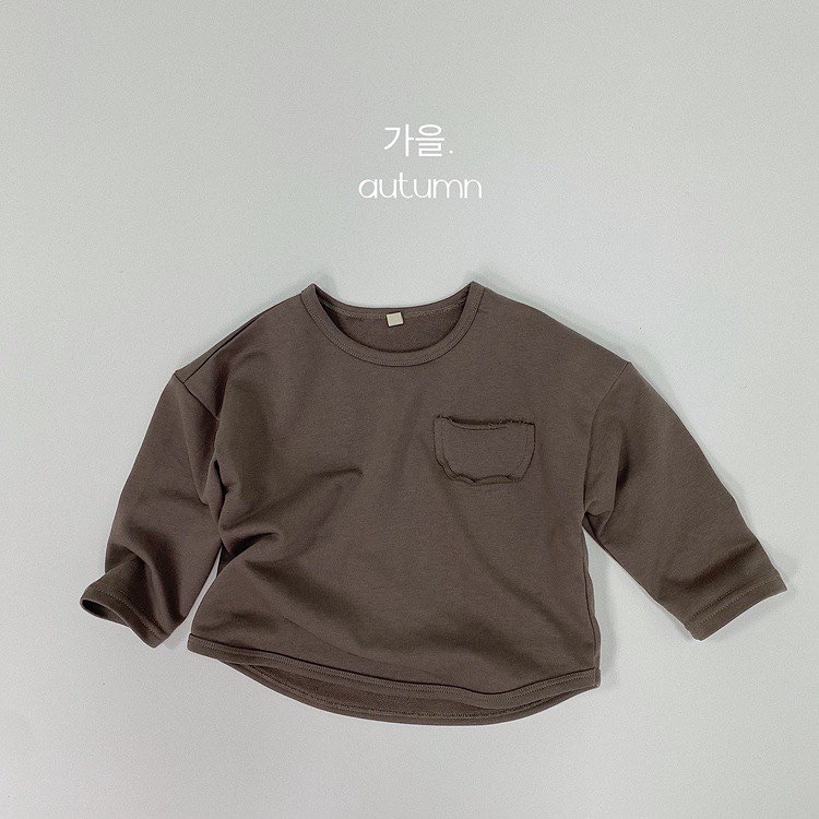 日系不修邊口袋上衣