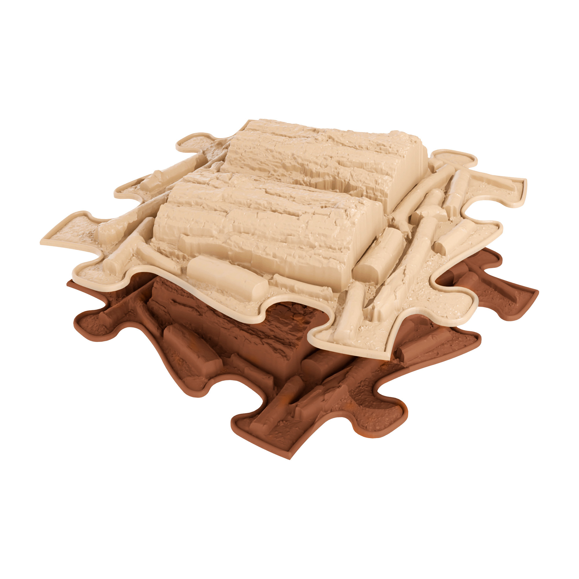 Orthopedic Puzzle Mats - Logs