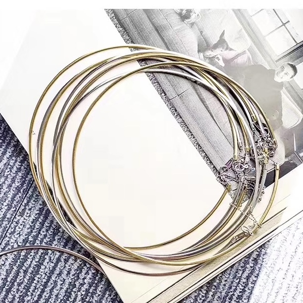 18K金日本製雙面項圈