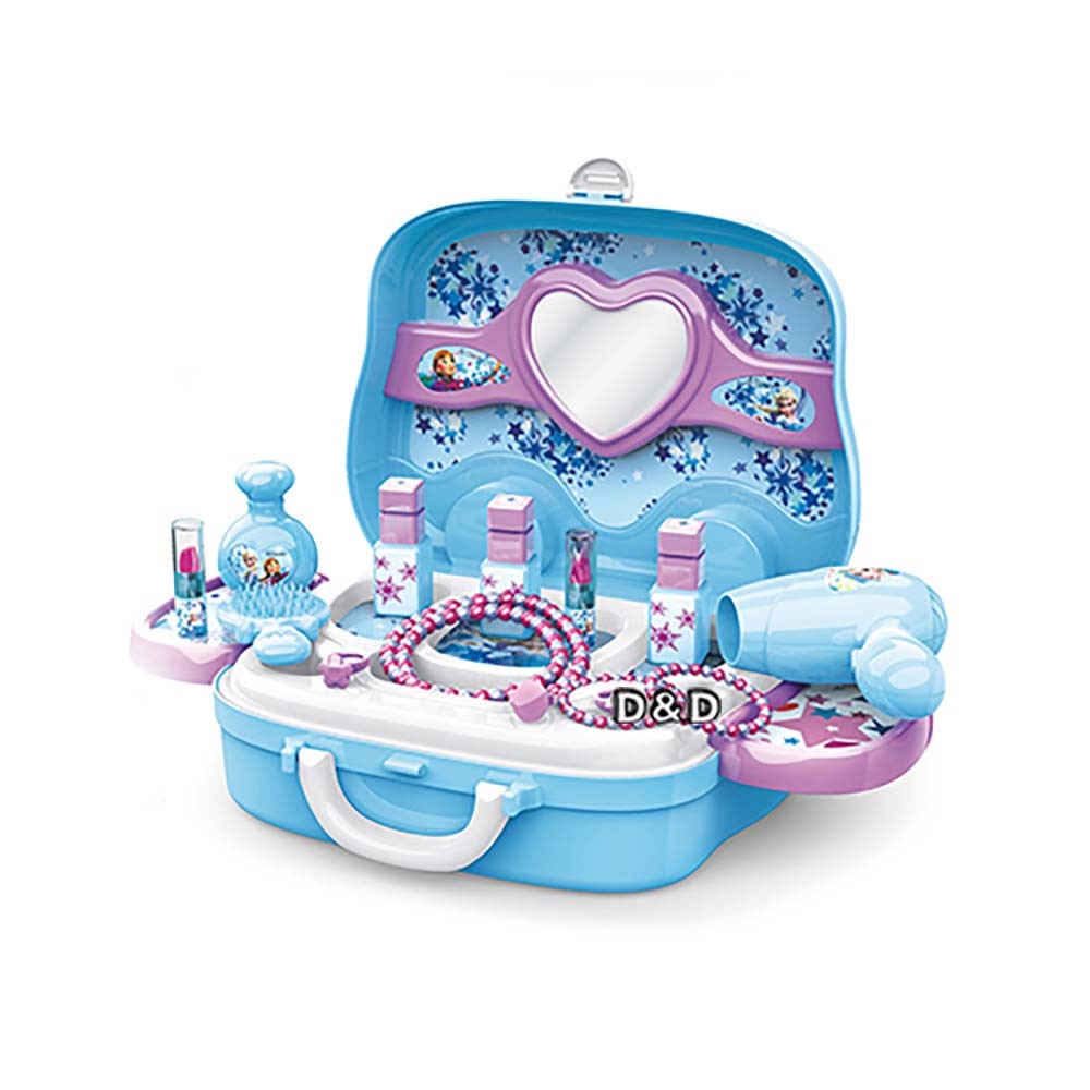 《 Disney 迪士尼 》冰雪奇緣化妝手提箱