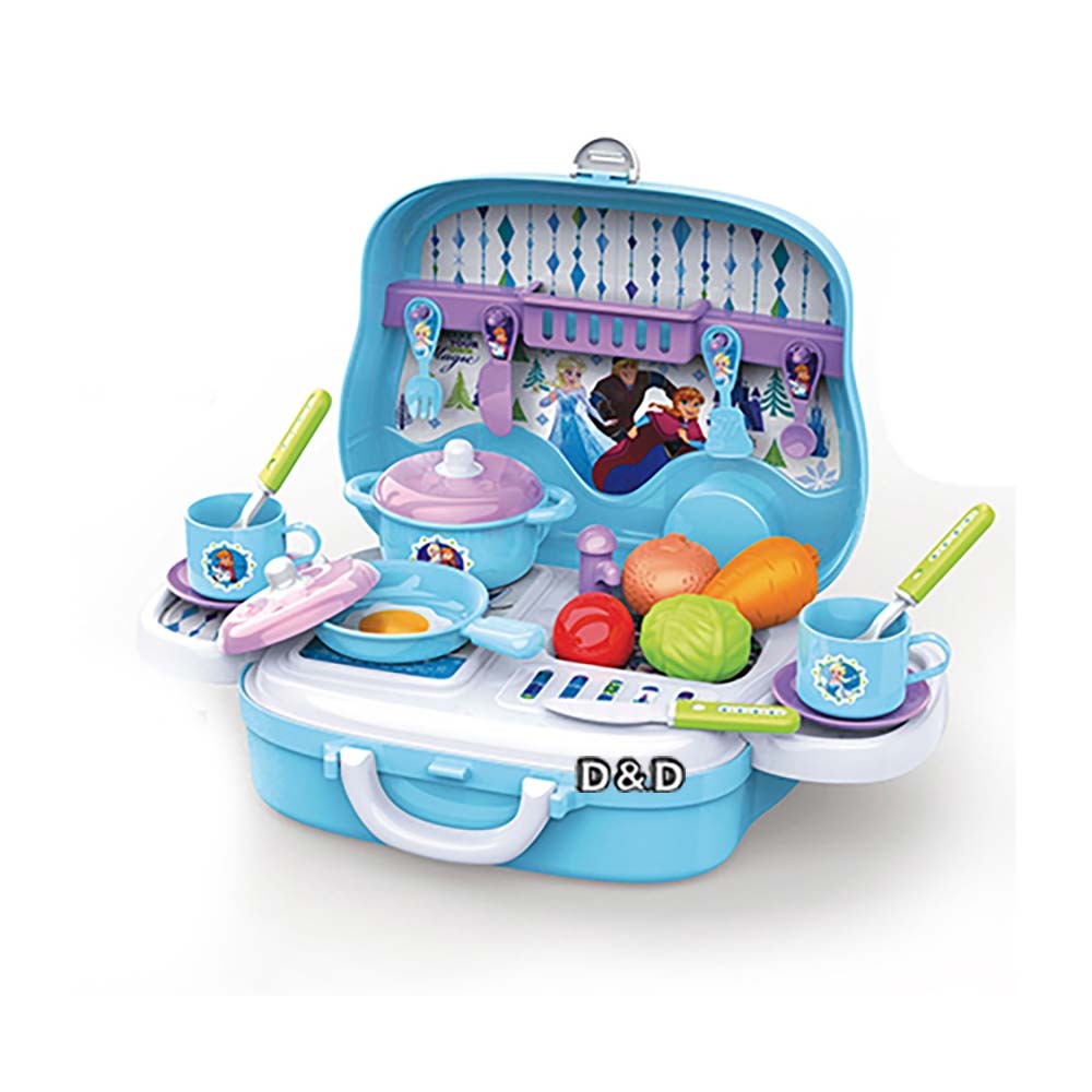 《 Disney 迪士尼 》冰雪奇緣爐台手提箱