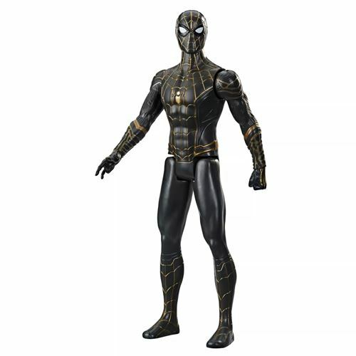 《 MARVEL 》漫威蜘蛛人3電影12吋泰坦英雄人物組 -  Black & Gold Suit Spider-Man